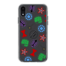 Load image into Gallery viewer, Superheroes in NY Phone Case iPhone XR