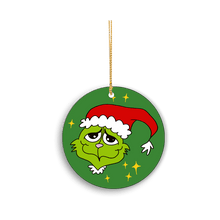 Load image into Gallery viewer, Grinch Ornament