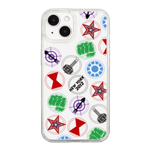 Load image into Gallery viewer, Superheroes in NY Phone Case iPhone 14