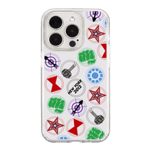 Load image into Gallery viewer, Superheroes in NY Phone Case iPhone 14 Pro