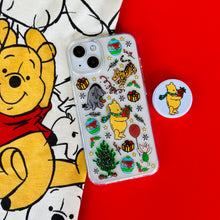 Load image into Gallery viewer, Hunny Christmas Phone Case and Matching Phone Grip with Winnie the Pooh Sweatshirt