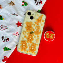 Load image into Gallery viewer, Gingerpals Phone Case and matching Phone Grip with Disney Christmas T-shirt