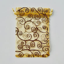 Load image into Gallery viewer, Gold organza bag