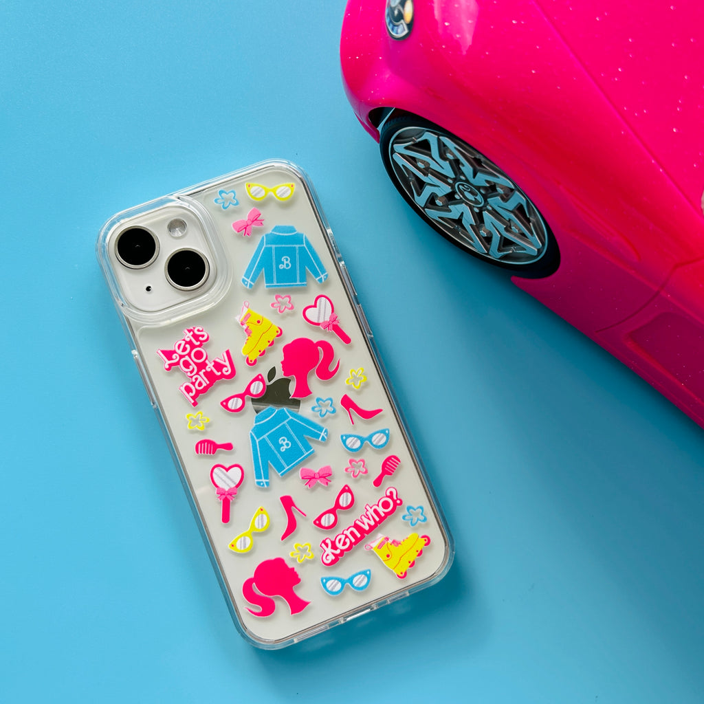 Dollface Phone Case with Barbie Car 
