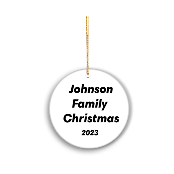 Holiday Magic Ornament