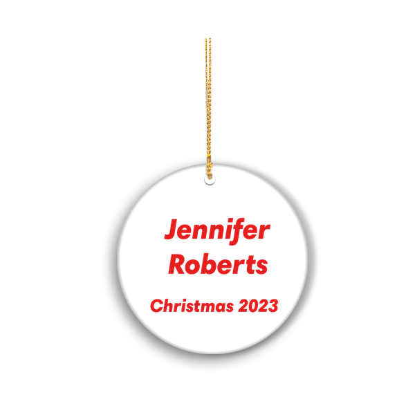 Peppermouse Ornament