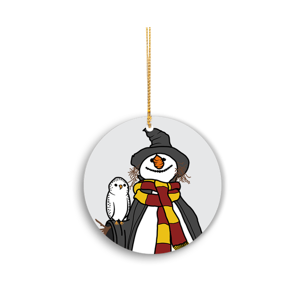 Village Snowman Ornament - Gryff
