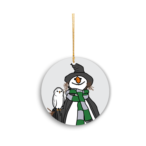 Village Snowman Ornament - Slyth