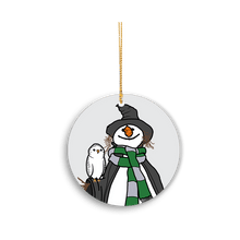 Load image into Gallery viewer, Village Snowman Ornament - Slyth