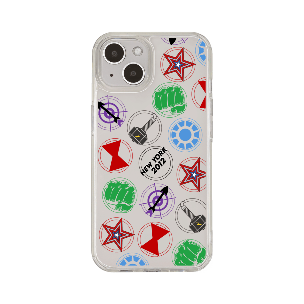 Superheroes in NY Phone Case iPhone 13