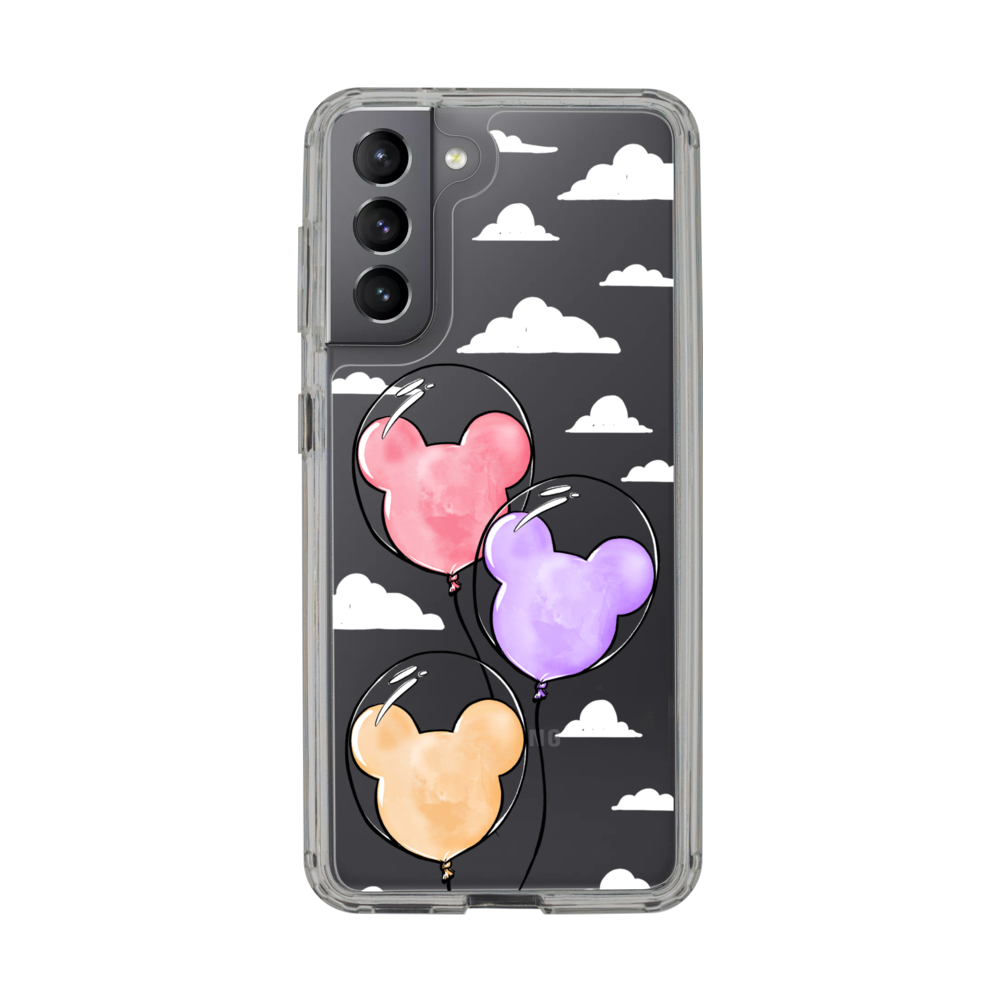 Cloud Balloons Phone Case Samsung S21