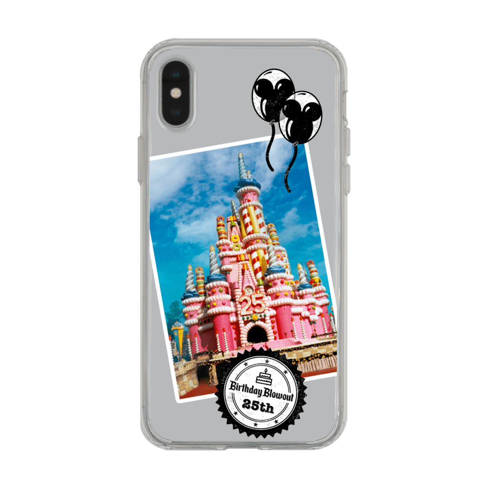 25th Bday Castle Phone Case - iPhone X/XS