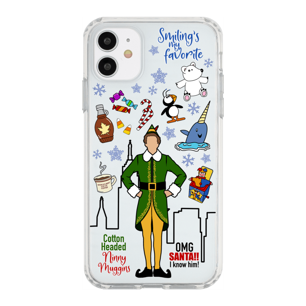 NYC Christmas Elf Phone Case iPhone 11