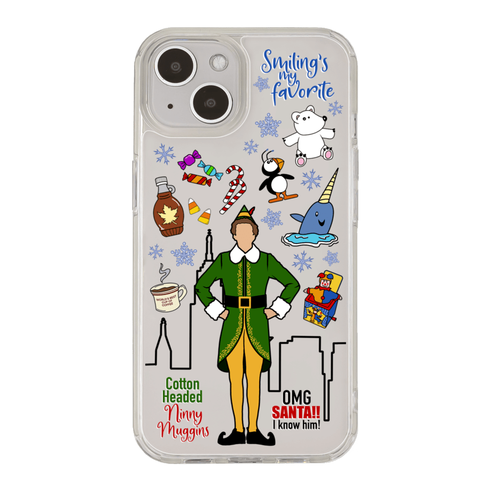 NYC Christmas Elf Phone Case iPhone 13
