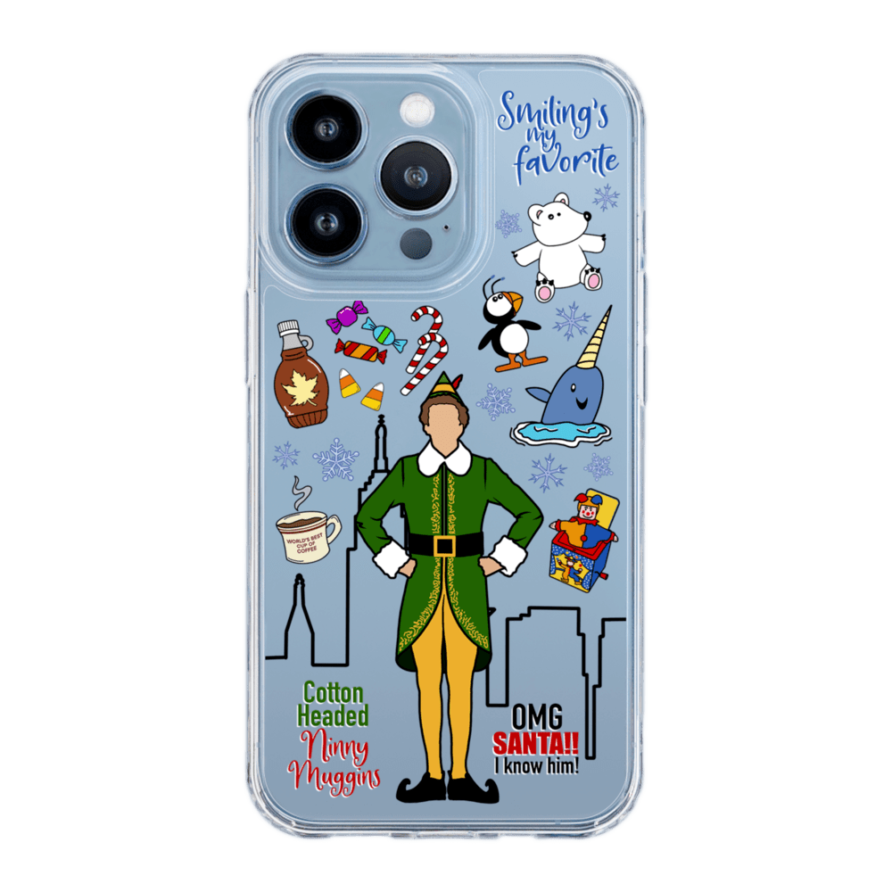NYC Christmas Elf Phone Case iPhone 13 Pro
