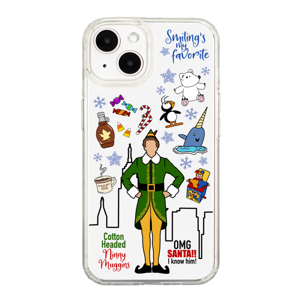 NYC Christmas Elf Phone Case iPhone 14
