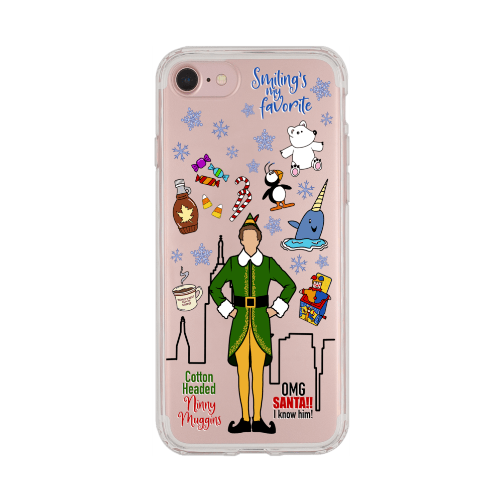 NYC Christmas Elf Phone Case iPhone 7/8/SE
