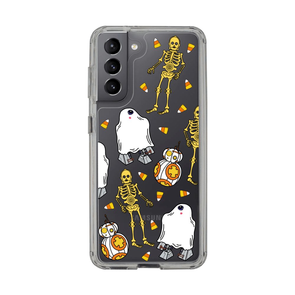 Hall-o-droids C3PO R2D2 BB8 Phone Case Samsung S21