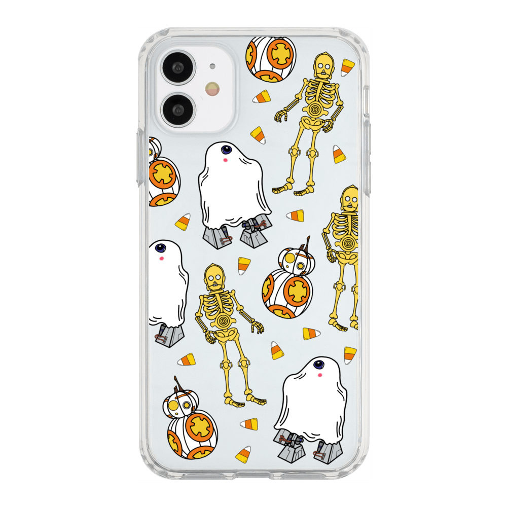 Hall-o-droids C3PO R2D2 BB8 Phone Case iPhone 11