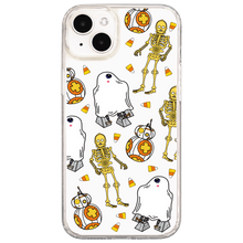 Load image into Gallery viewer, Hall-o-droids C3PO R2D2 BB8 Phone Case iPhone 14 Plus