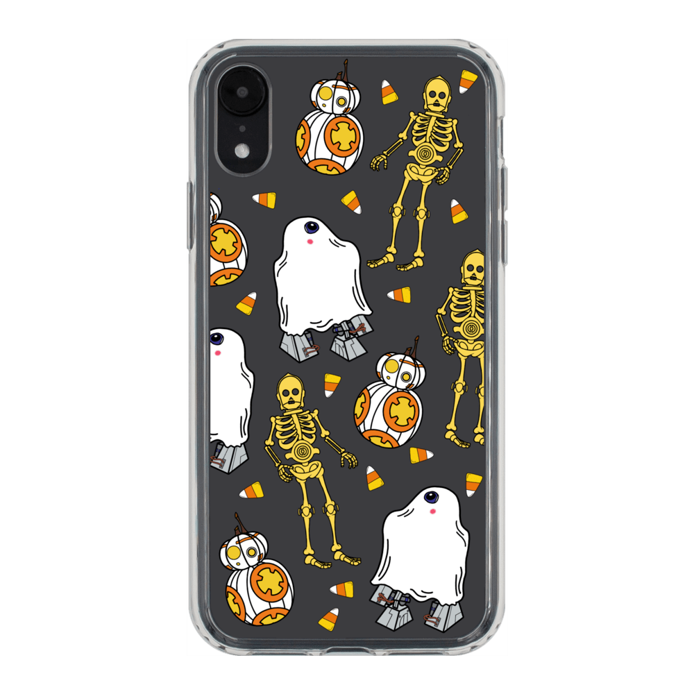 Hall-o-droids C3PO R2D2 BB8 Phone Case iPhone XR