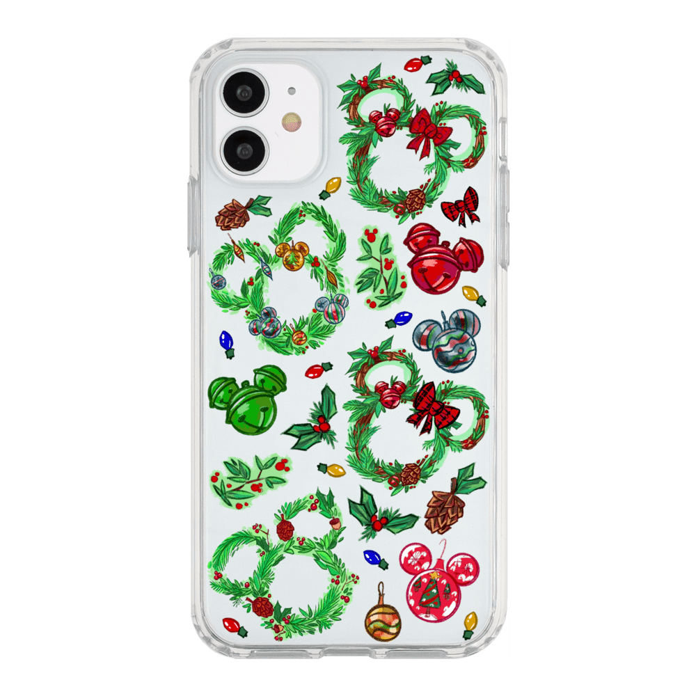 Holiday Magic Mickey Wreath Phone Case iPhone 11
