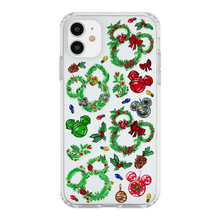 Load image into Gallery viewer, Holiday Magic Mickey Wreath Phone Case iPhone 11