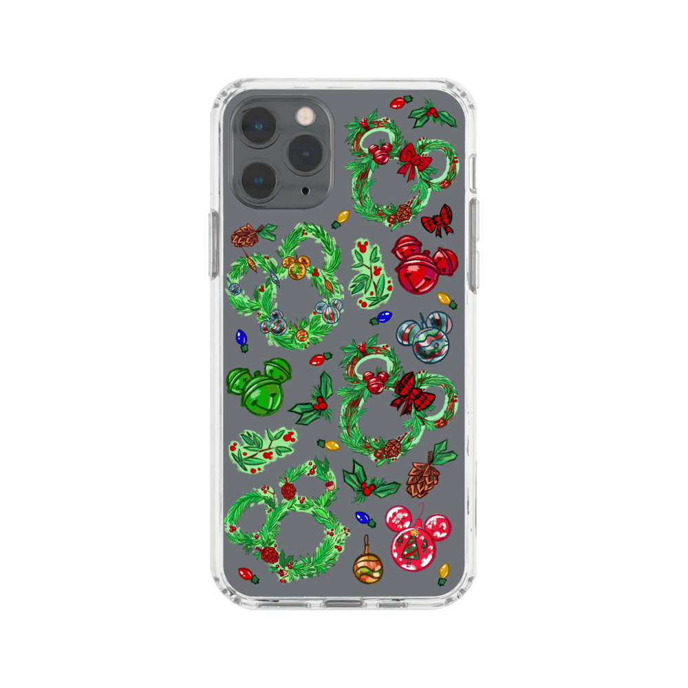 Holiday Magic Mickey Wreath Phone Case iPhone 11 Pro