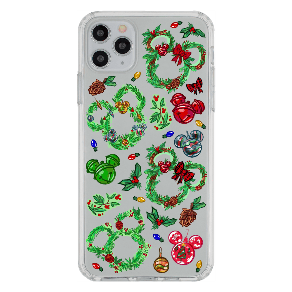 Holiday Magic Mickey Wreath Phone Case iPhone 11 Pro Max