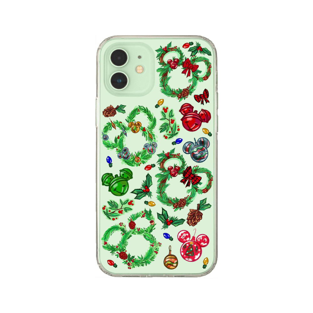 Holiday Magic Mickey Wreath Phone Case iPhone 12 Pro