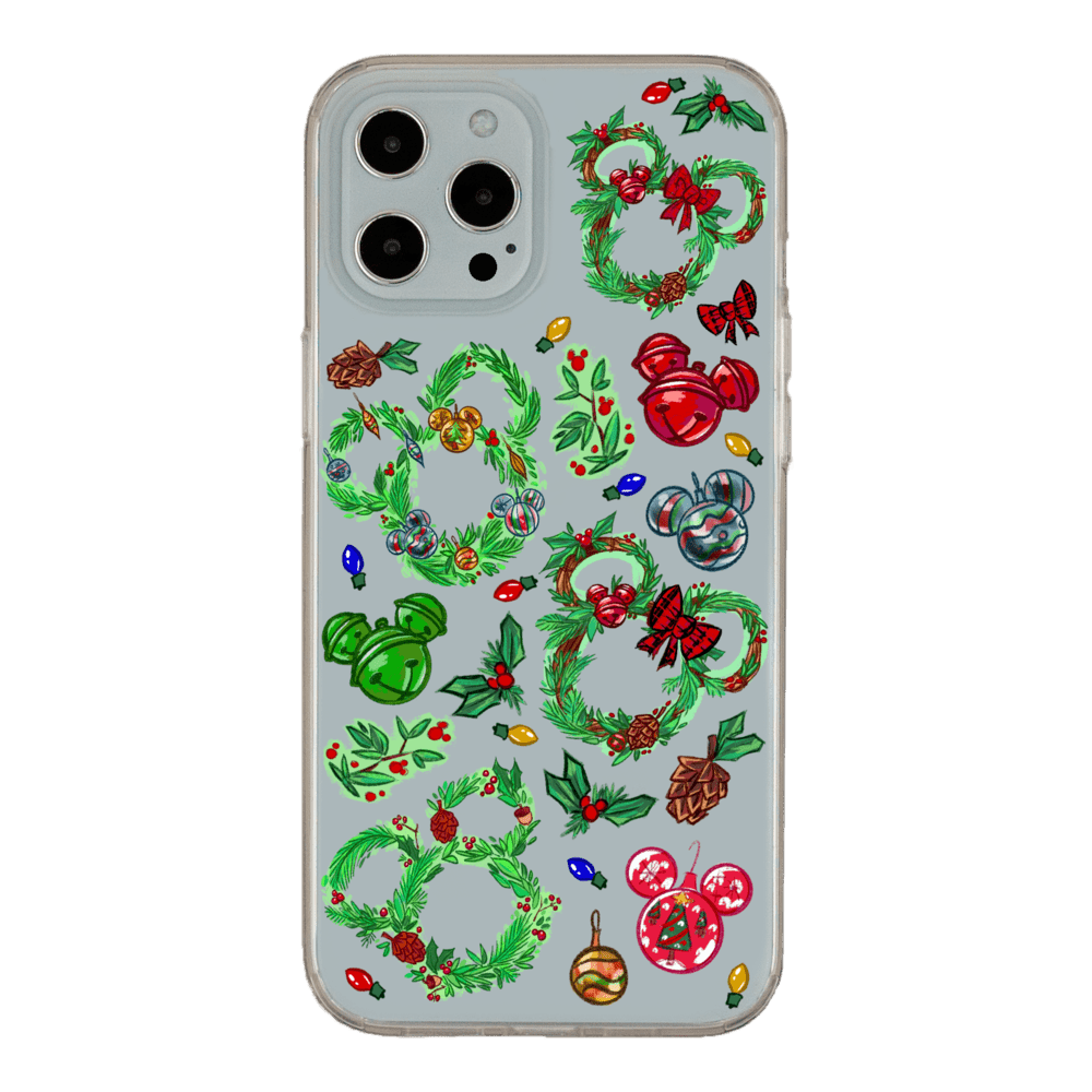 Holiday Magic Mickey Wreath Phone Case iPhone 12 Pro Max