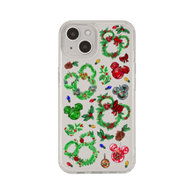 Load image into Gallery viewer, Holiday Magic Mickey Wreath Phone Case iPhone 13 