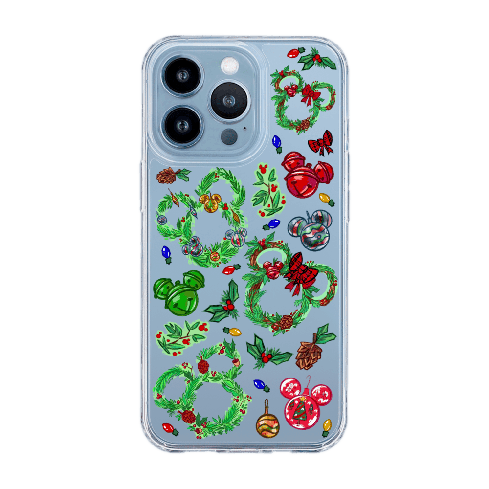 Holiday Magic Mickey Wreath Phone Case iPhone 13 Pro
