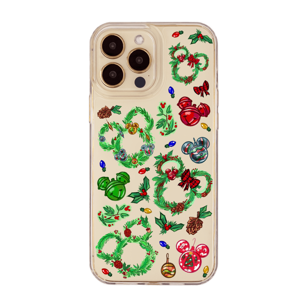Holiday Magic Mickey Wreath Phone Case iPhone 13 Pro Max