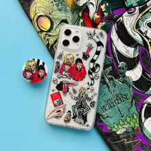 Load image into Gallery viewer, Beetlejuice Shirt with phone case and matching phone grip