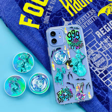 Load image into Gallery viewer, Happy Haunts Phone Case and Matching Phone Grip with Haunted Mansion shirt