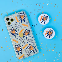Load image into Gallery viewer, Fight Like a Girl Ahsoka Tano Rebel Phone Case and Phone Pop Grip Socket