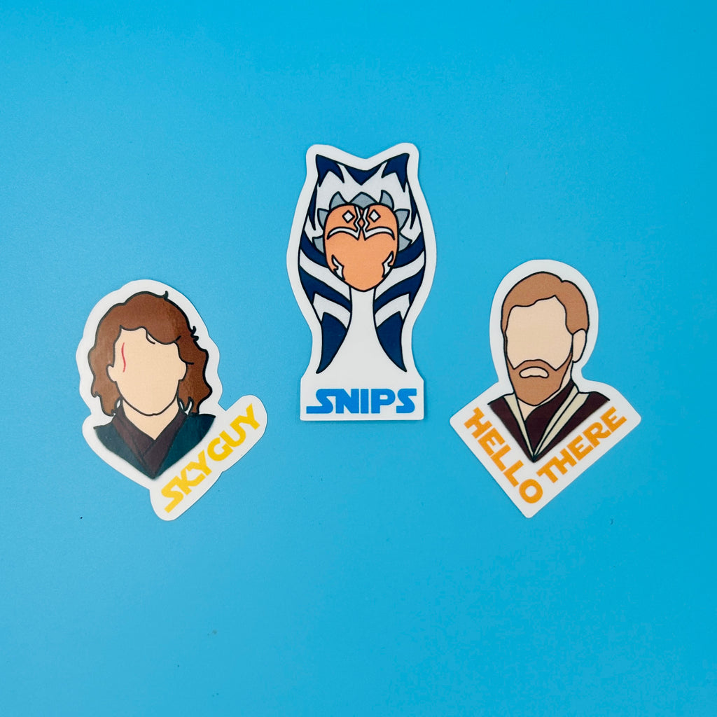 The Trio Sticker Pack