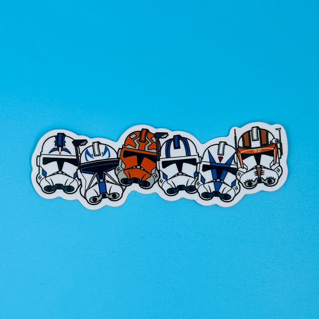 Clone Squad Sticker Pack - Clone Trooper Groups