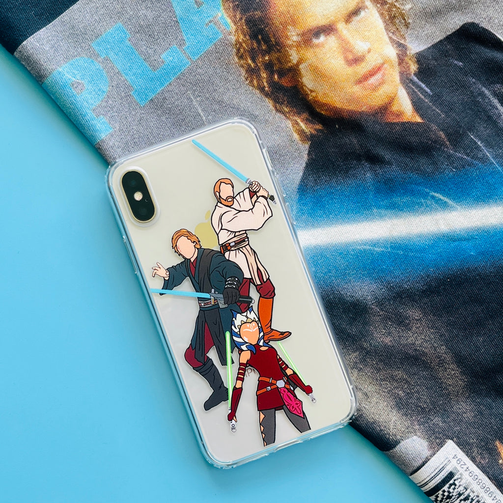 Wonder of a Kind The Trio Phone Case with anakin star wars shirt