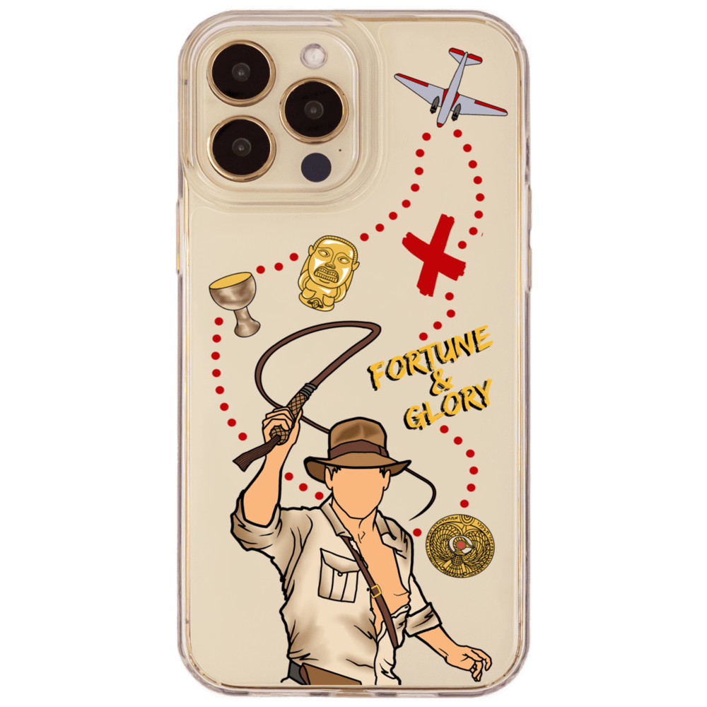 Indy Fortune and Glory I Phone Case - iPhone 13 Pro Max