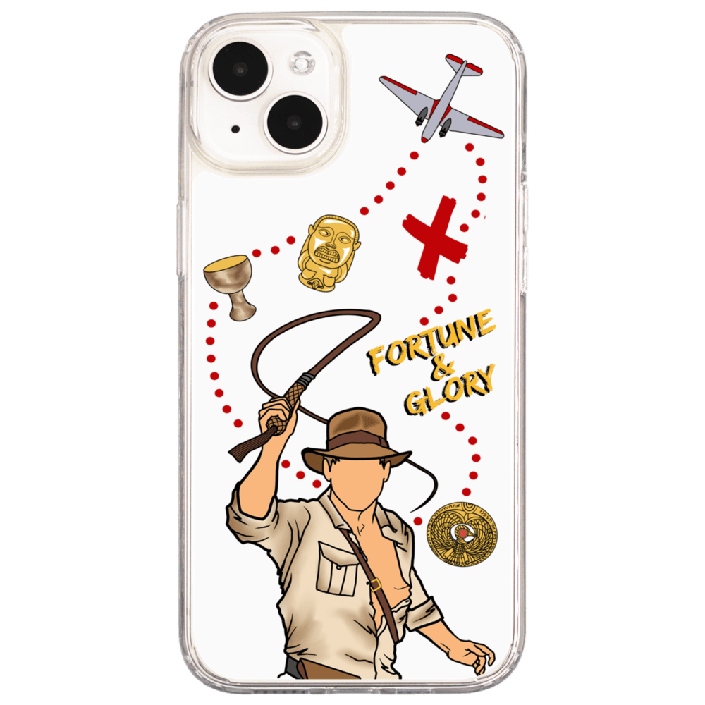 Indy Fortune and Glory I Phone Case - iPhone 14 Plus