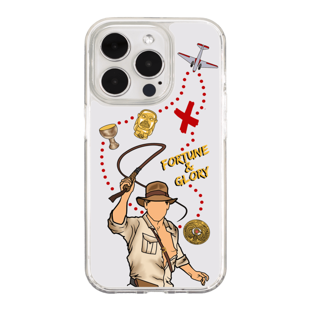 Indy Fortune and Glory I Phone Case - iPhone 14 Pro