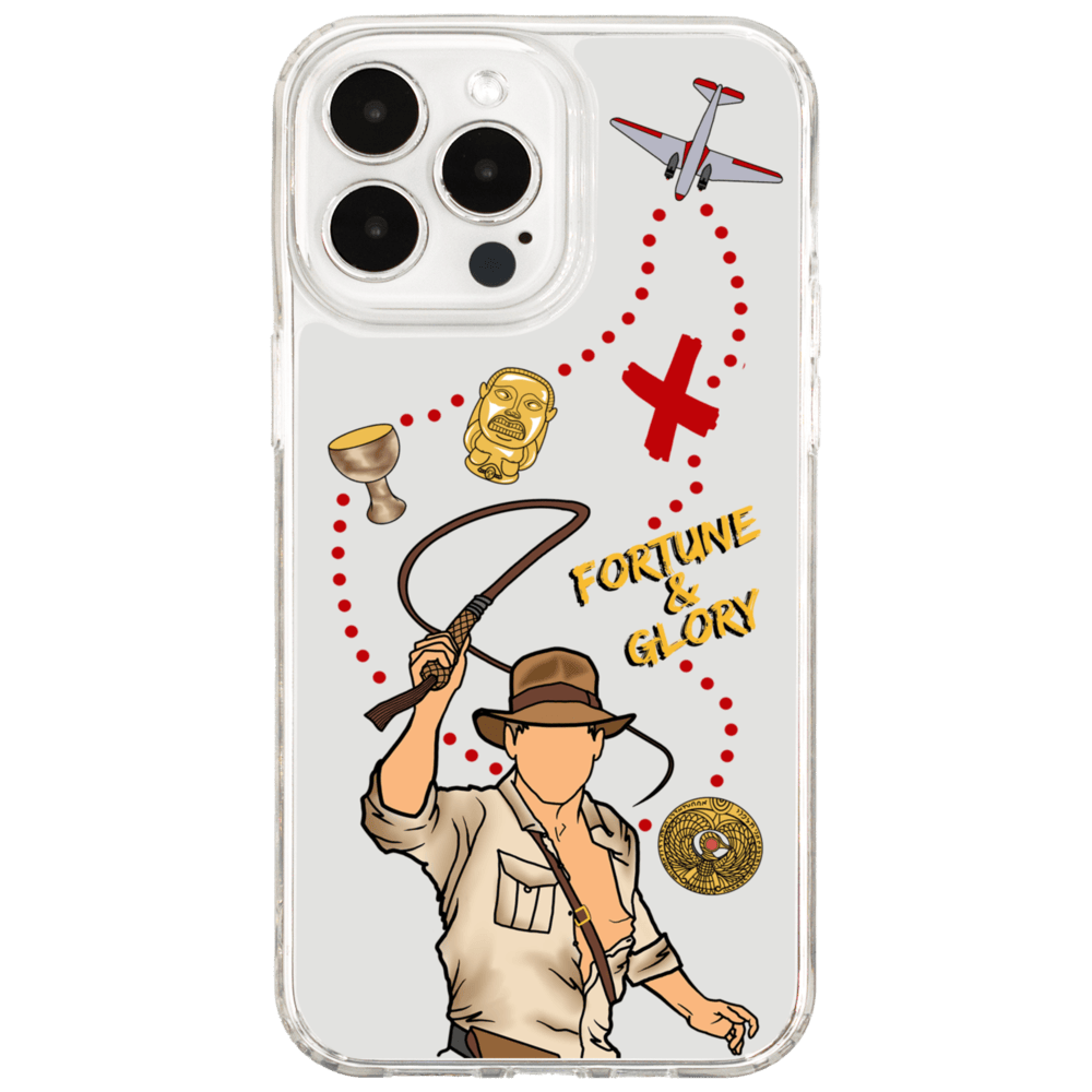 Indy Fortune and Glory I Phone Case - iPhone 14 Pro Max