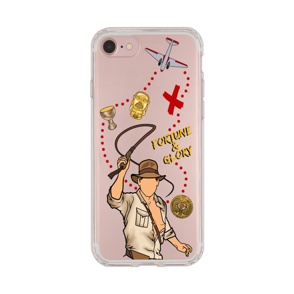 Indy Fortune and Glory I Phone Case - iPhone 7/8/SE
