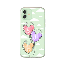Load image into Gallery viewer, Monogram Balloons - Clouds Phone Case iPhone 12/12 Pro