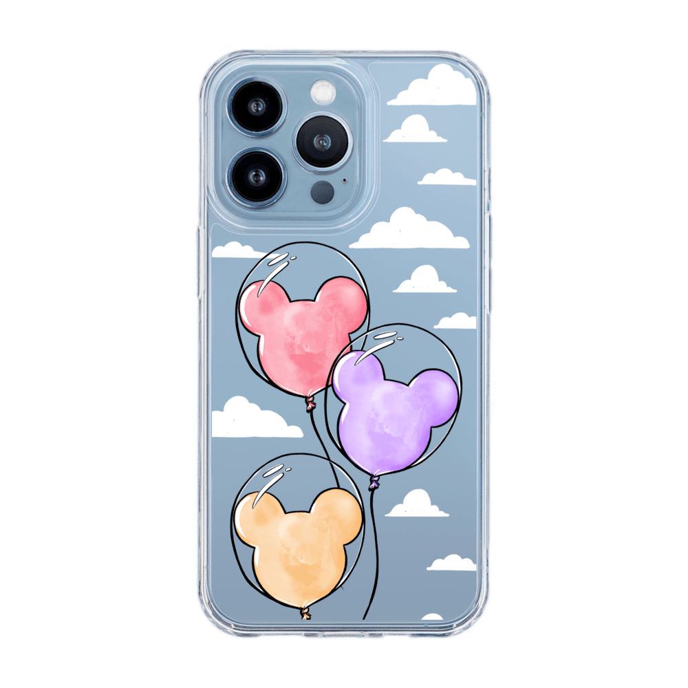 Monogram Balloons - Clouds Phone Case iPhone 13 Pro