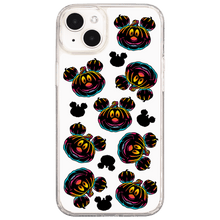 Load image into Gallery viewer, Neon Pumpkins Phone Case iPhone 14 Plus