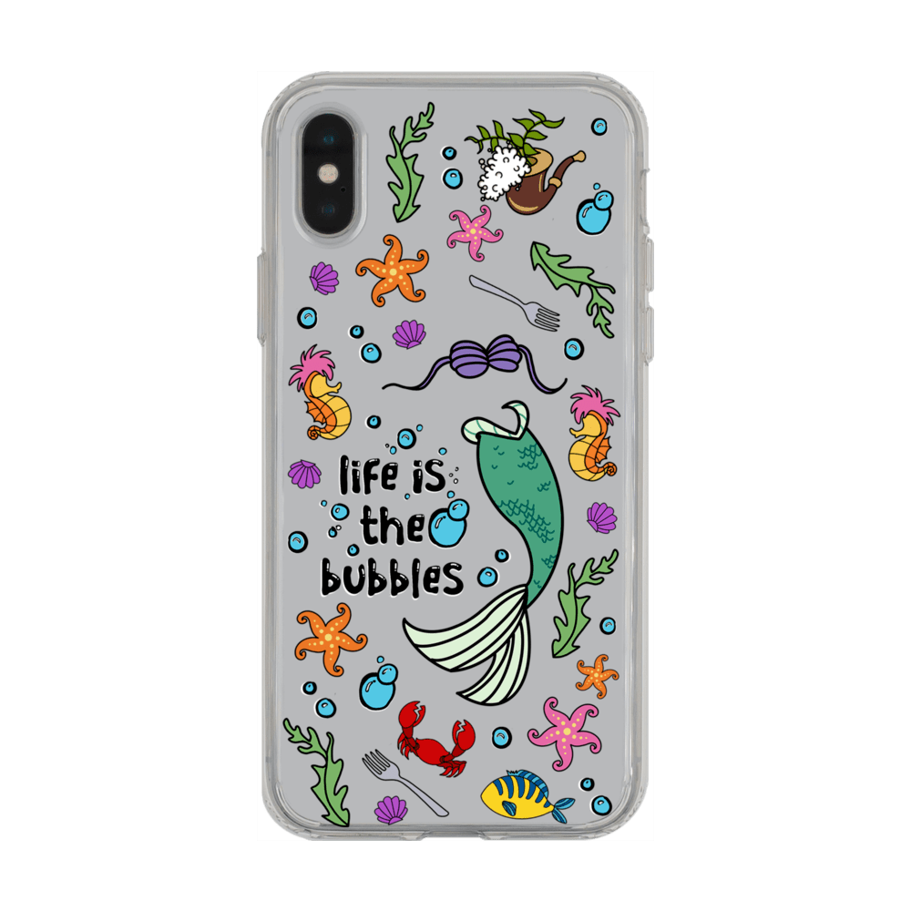 Mermaid Princess iPhone Samsung Phone Case iPhone X/XS